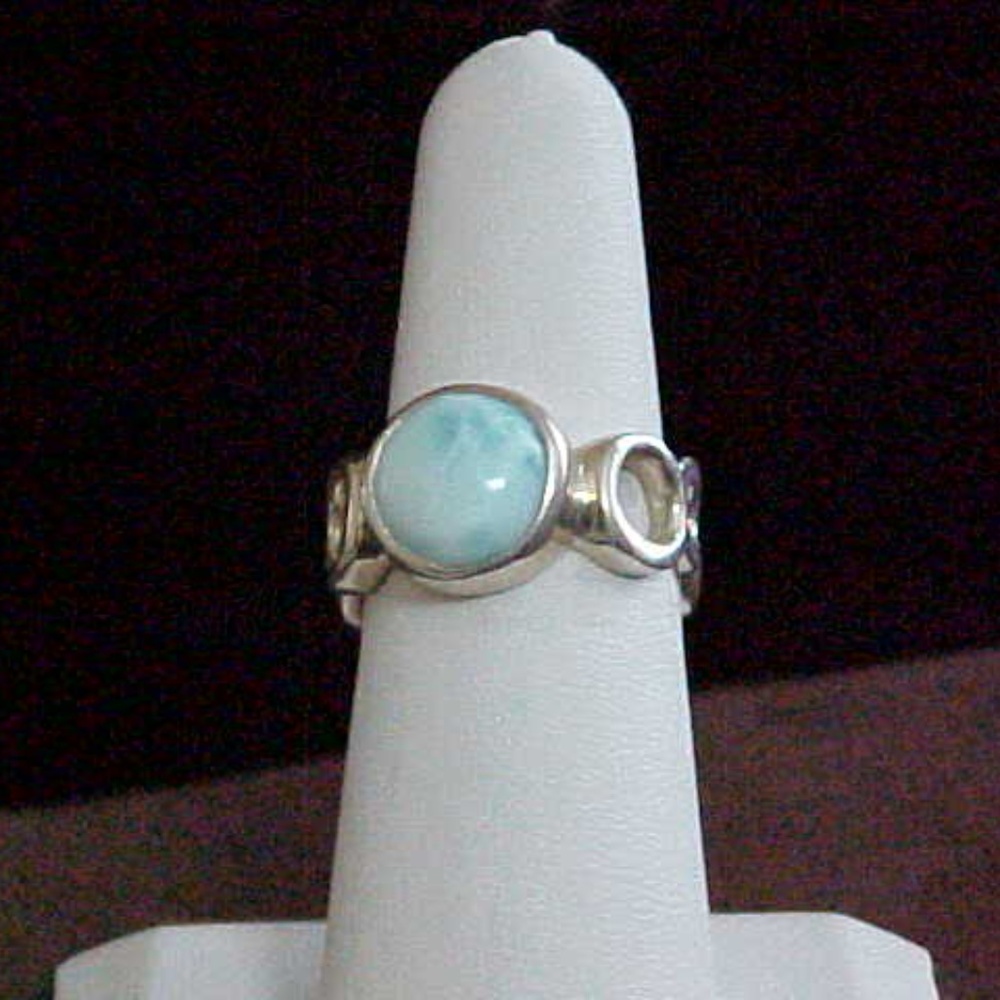 Marahlago Larimar Ring Size 7